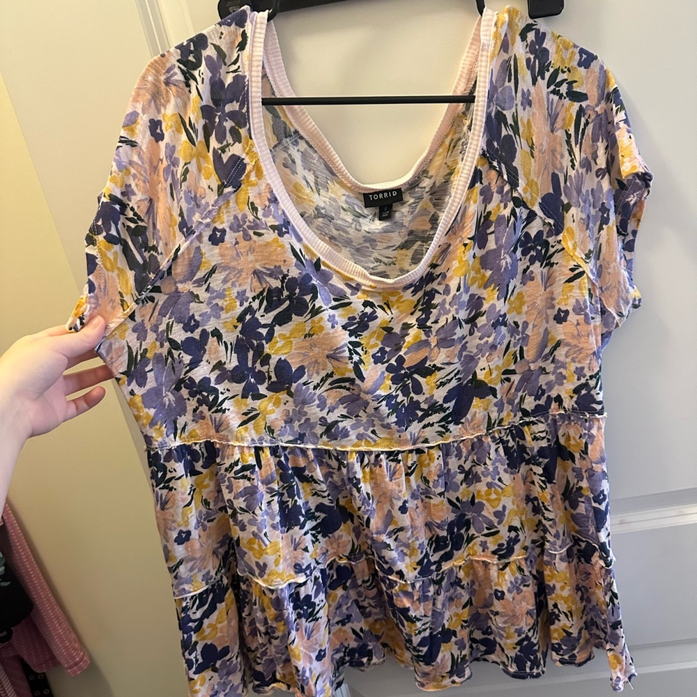 Torrid baby doll top